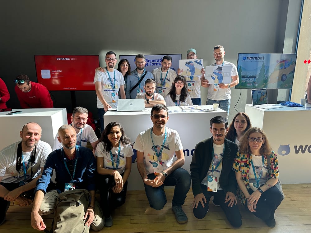 Optimole team at WordCamp Europe 2024